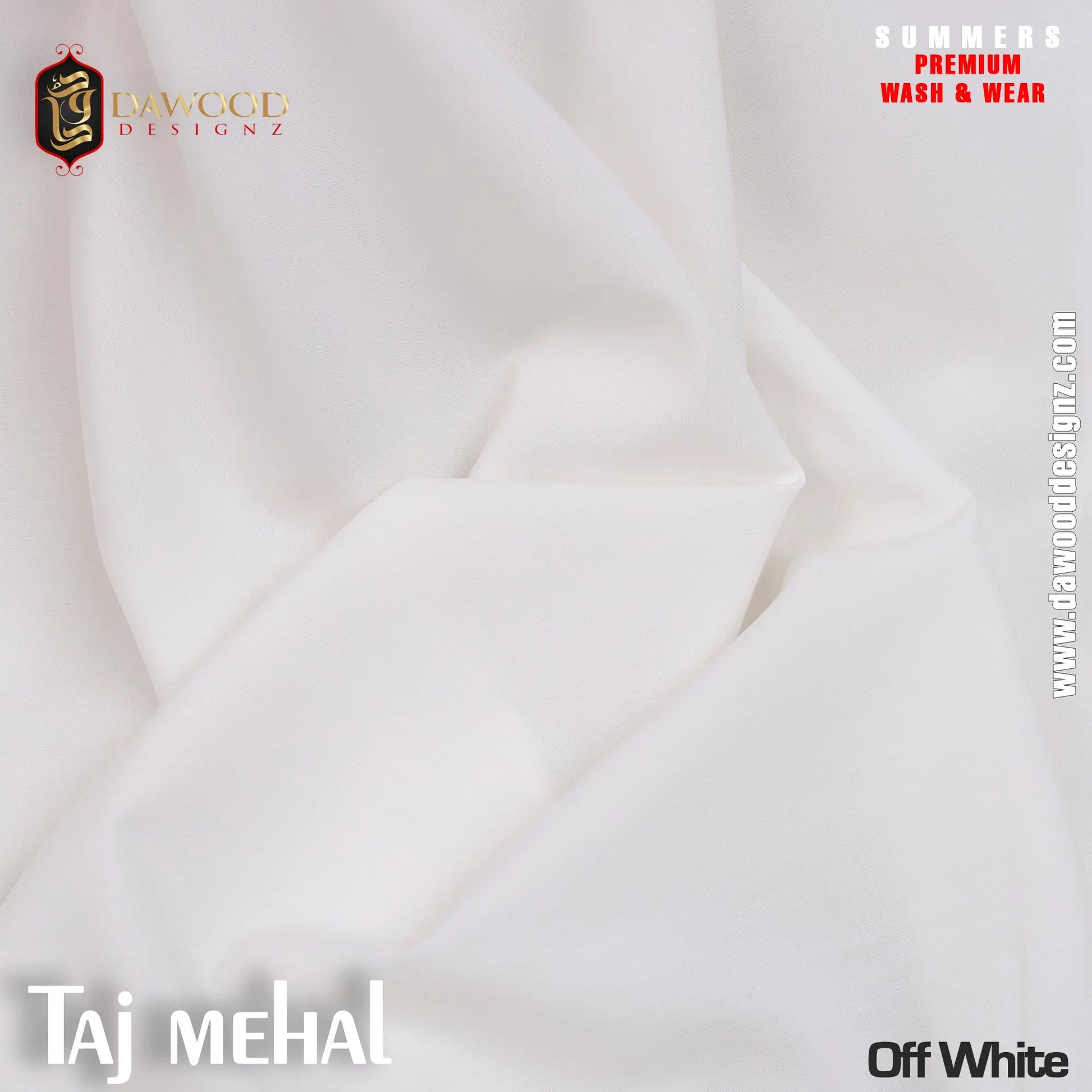 Taj Mahal Off-white DawoodDesignzinternational