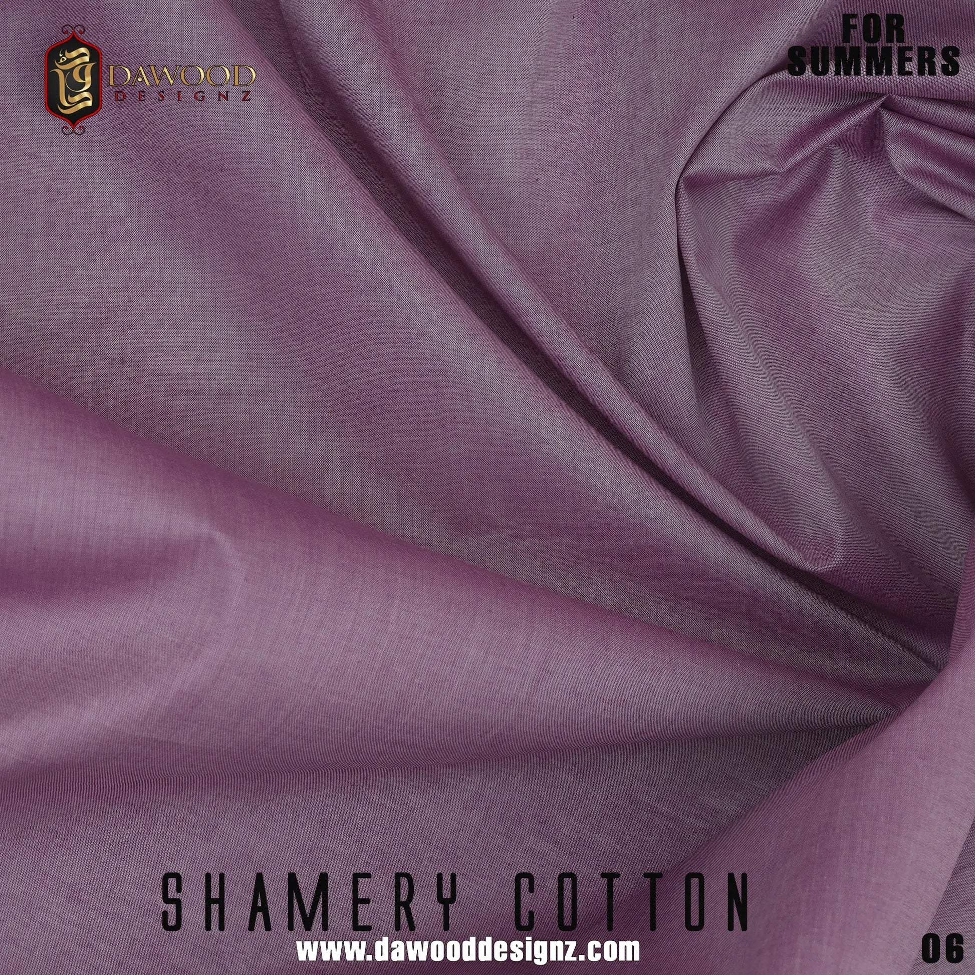 Shamery Cotton Light Purple DawoodDesignzinternational