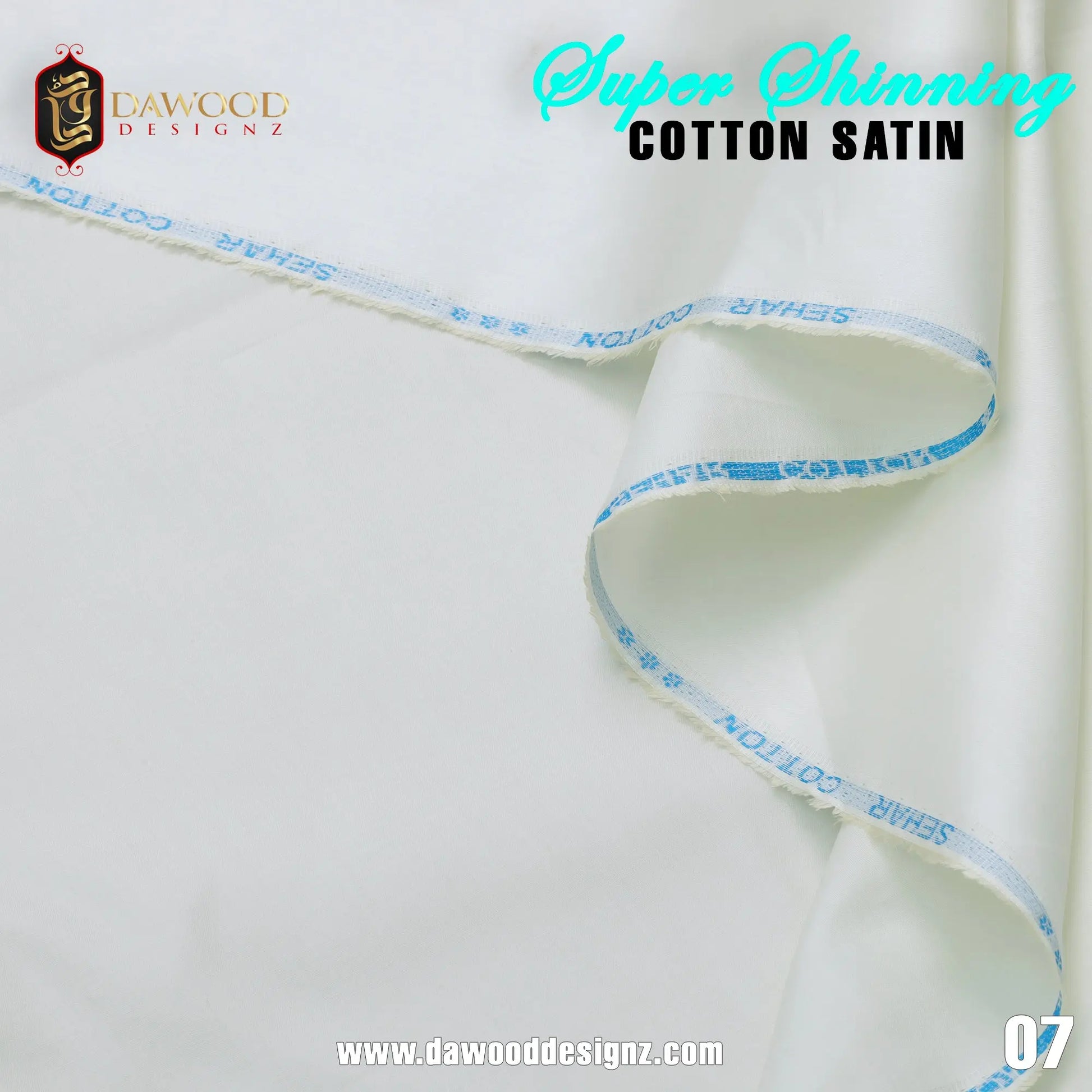 Super Shinning Cotton Satin 07 DawoodDesignzinternational