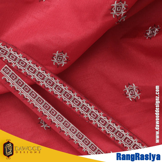 Rang Rasiya- Unstitch Fully Embroidered Wedding Collection For Men DawoodDesignzinternational